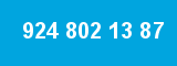 924 802 13 87